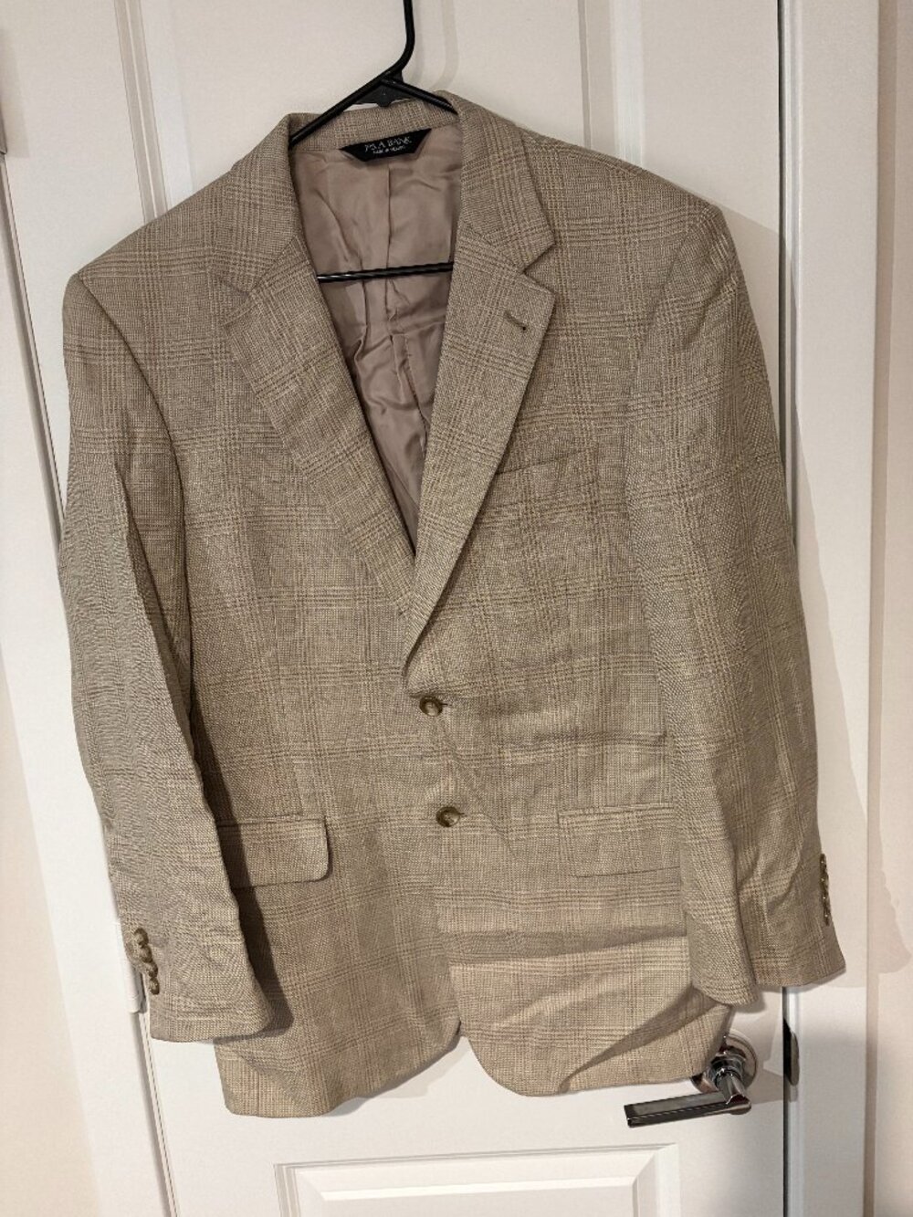 Jos. A. Bank Men's Tan Tailored-Jacket Size 39 RG